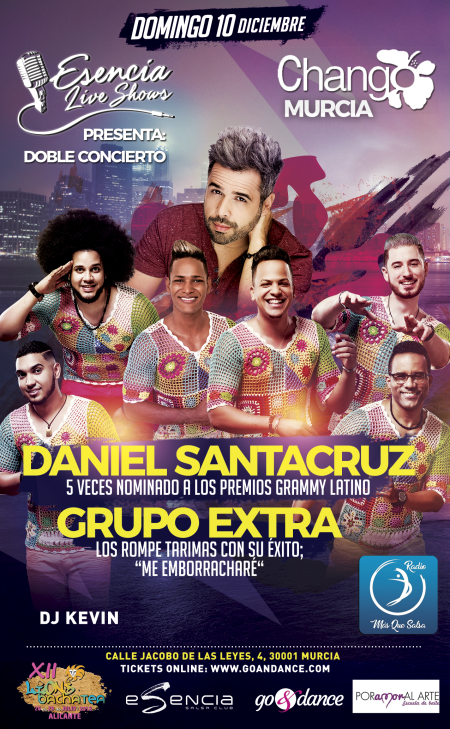 Daniel Santacruz & Grupo Extra - Doble concierto en Murcia