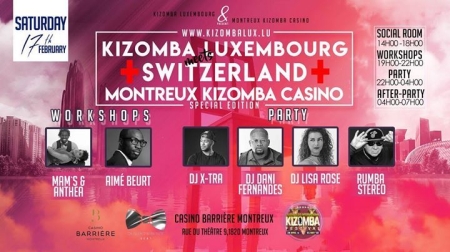 Kizomba Luxembourg meets Switzerland Montreux Kizomba Casino 3rd