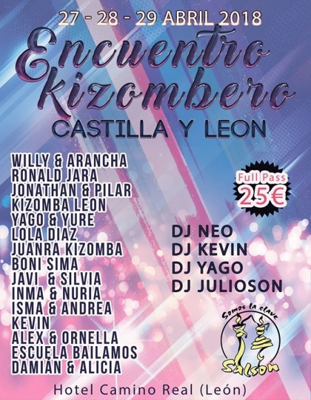 Kizomba Meeting at  Castilla y León 2018 (2nd Edition)
