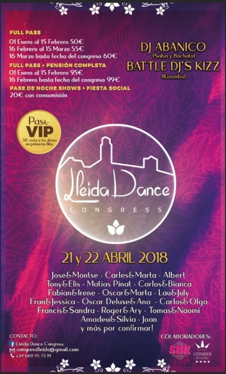 Lleida Dance Congress 2018