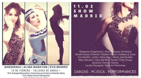 Jornadas de Danza, Música y Body Art Performance en Madrid