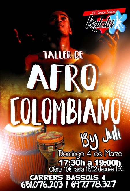 Taller AFRO COLOMBIANO