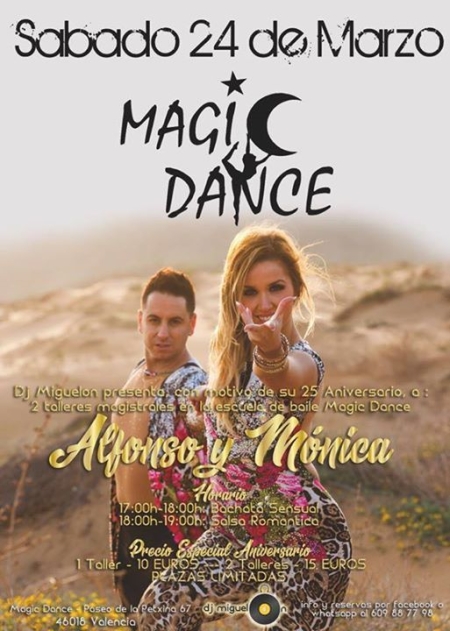 Talleres de Alfonso y Monica en Magic Dance