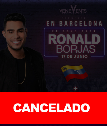 RONALD BORJAS concert in Barcelona