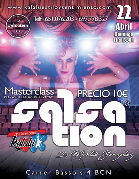 Masterclass Salsation and Zumba in Barcelona