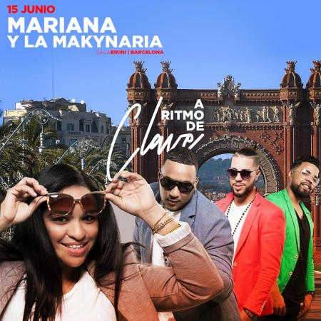 MARIANA & LA MAKYNARIA concert in Barcelona with A Ritmo de Clave
