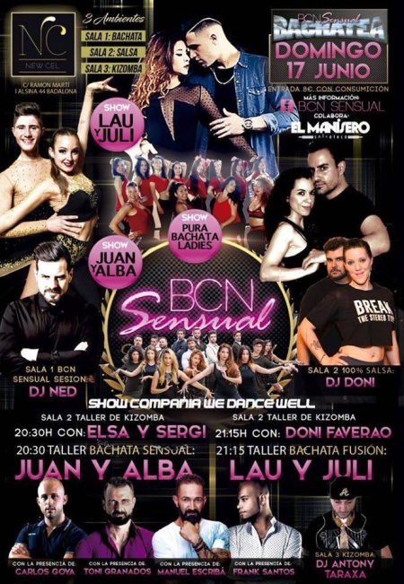 Sunday 17th June - Sunday Edition New Cel by BCN Sensual