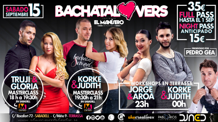 BACHATA LOVERS - Saturday 15th September