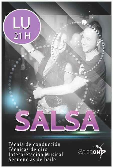 Inicio de clases de Salsa iniciación en Salsa On Escuela de Baile
