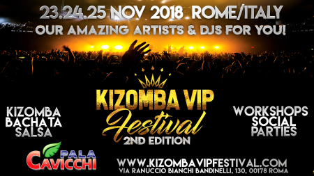 Kizomba VIP Festival Roma 2018 (2ª Edición)