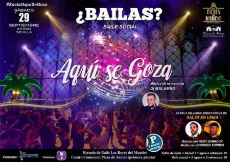Aquí se Goza Party - Social Dance on Saturday, September 29th