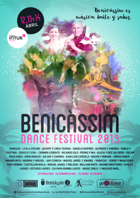 Benicassim Dance Festival 2019 - Mambo, Salsa On2, Salsa & Bachata