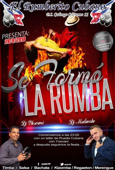 Se Formó La Rumba in El Rumberito Cubano - Friday, September 28th