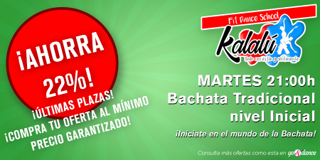 ¡DEAL! Caleña Traditional Bachata for Beginners (Limit until October 9)
