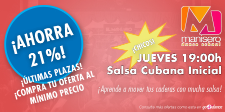 DEAL! Cuban Salsa classes for begginers (Limit until October 11)