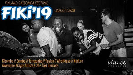 FIKi’19 – Finland’s International Kizomba Festival 2019 (4th Edition)