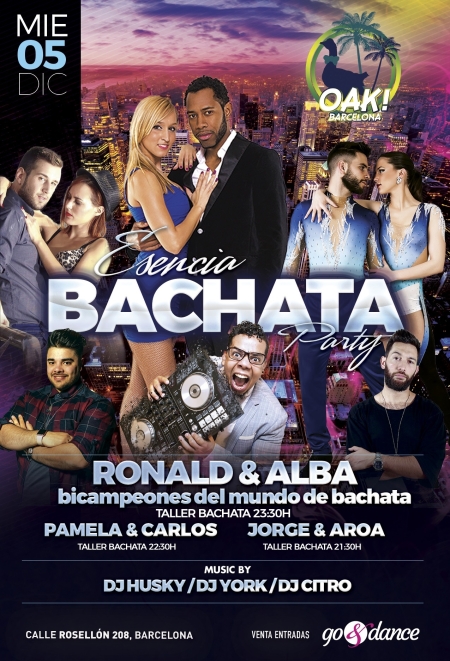 Esencia Bachata Party - Barcelona, 5 de diciembre 2018