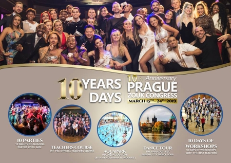 Prague Zouk Congress 2019 (10ª Edición) - 10 años, 10 días