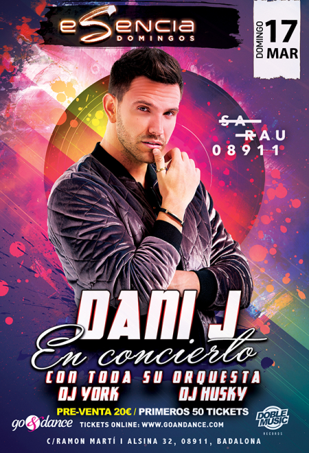 Dani J en Concierto by Esencia en Sarau - Domingo 17 de Marzo