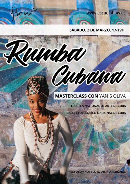 Masterclass de Rumba Cubana con Yanis Oliva