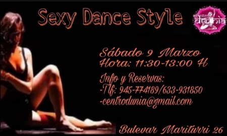 Taller Sexy Dance Style