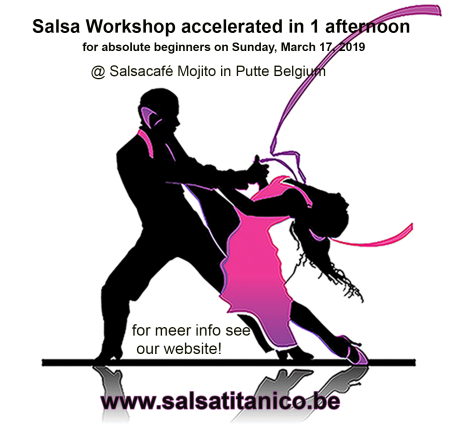 Salsa Workshop for beginners in Belgium (March 17, 2019)