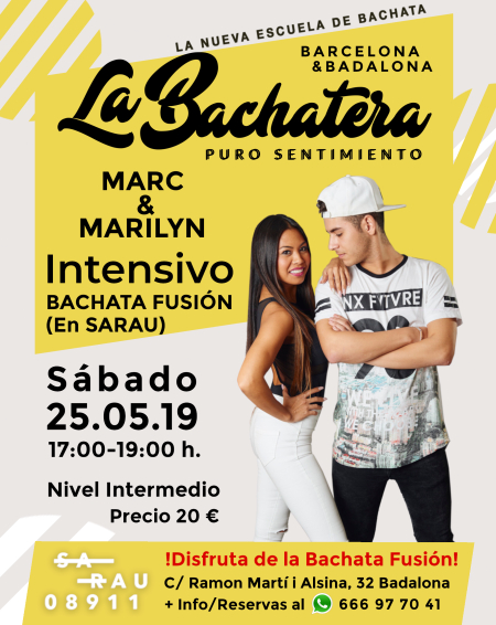 Intensive Bachata Marc & Marilyn in La Bachatera (Barcelona)