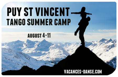 Puy Saint Vincent Tango Summer Camp - 4 al 11 de agosto 2019 