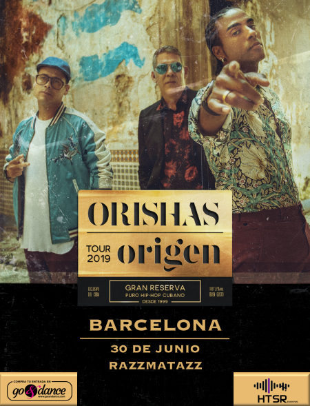 Concierto de ORISHAS en Barcelona - 30 de Junio 2019