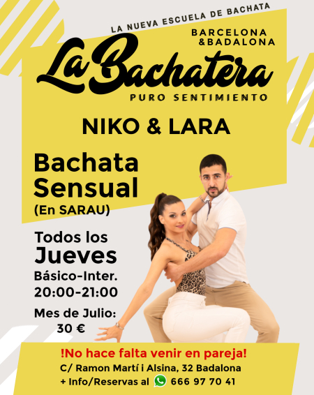 Classes Sensual Bachata by Adrián & Anna