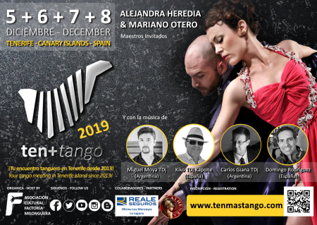 Ten+Tango 2019, International Tango Meeting of Tenerife Island (7th Edition)