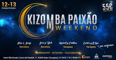 Kizomba Paixao Weekend 2019 con ELSA & SERGI