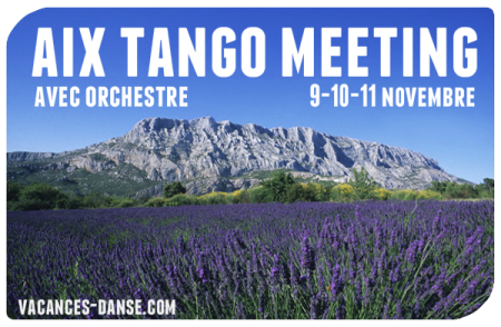 AIX Tango Meeting - del 9 al 11 Noviembre 2019