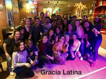 Salsa and Bachata Classes (Free) on Mondays in Gracia Latina Barcelona