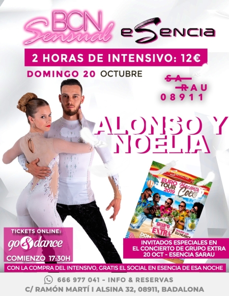 Master Class by Alonso and Noelia - Sunday 20 October 2019