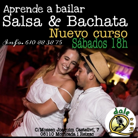 Course 2 x 1 Salsa & Bachata in Montcada - November 2019