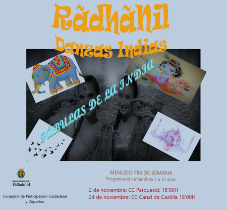 Indian Fables - Dance Show in Valladolid - 24 November 2019
