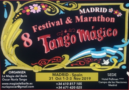 8º Festival & Marathon Tango Mágico Madrid 2019