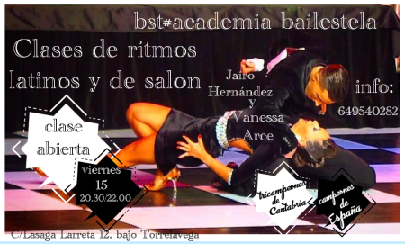 Clase abierta en bst academia Bailestela - Viernes 15 Noviembre 2019