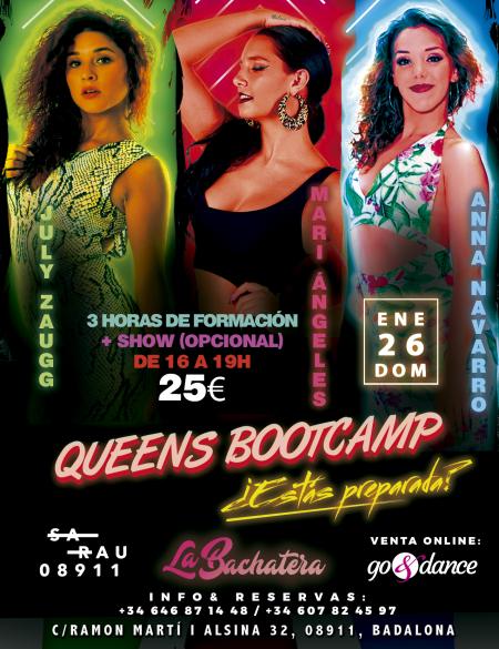 Queens Bachata BootCamp en Sarau - 26 Enero 2020