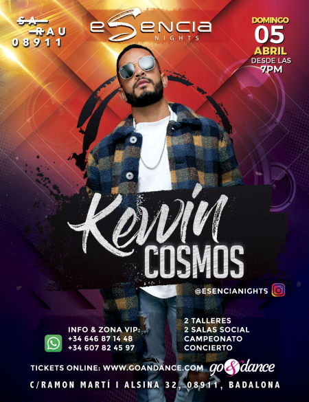 (CANCELADO) Kewin Cosmos en Concierto en Sarau - Domingo 5 abril 2020
