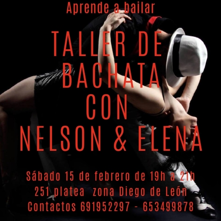 Taller de Bachata para principiantes en Madrid - Sábado 15 Febrero 2020