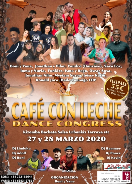 Café con Leche Dance Congress - Marzo 2020