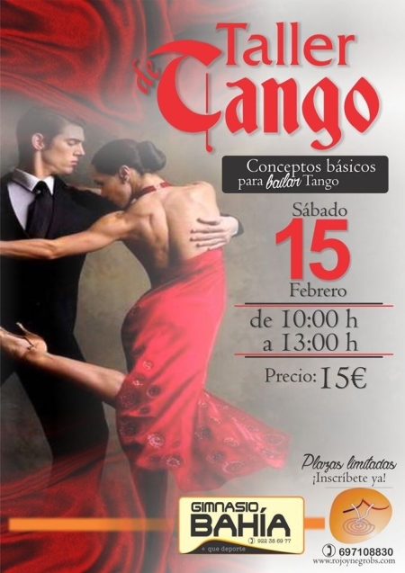 Taller de iniciación al Tango en Puerto de la Cruz - 15 Febrero 2020