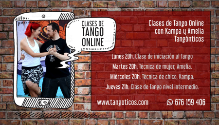 Clases de Tango Online. Iniciación