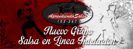 New "Salsa en Línea" group from scratch Initiation