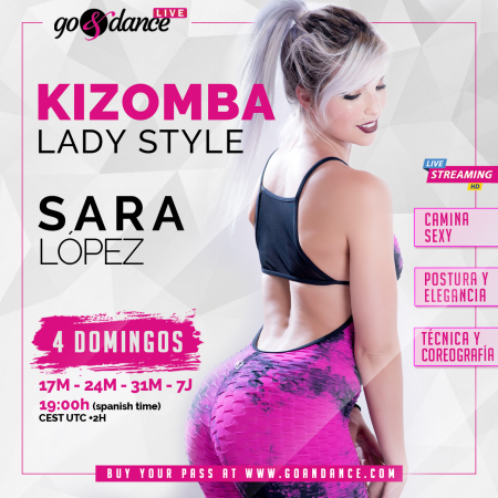 SARA LÓPEZ Live Kizomba Lady Style Course