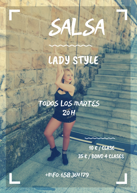 LIVE SALSA LADY STYLE Workshop Every Tuesday in July 2020 