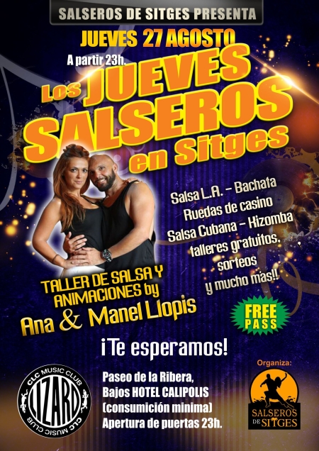 Salsa Thursdays at Sitges with Manel Llopis