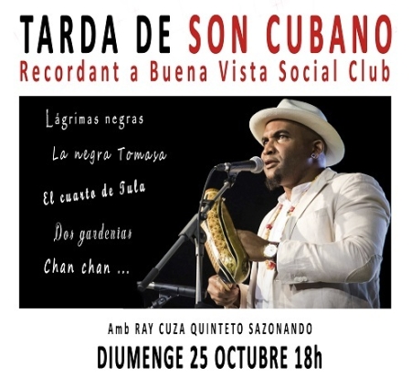 SON CUBANO CONCERT (Ray Cuza Quinteto Sazonando) - 25th October 2020